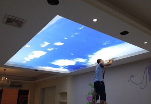 西安廣告制作常用的軟膜天花類型